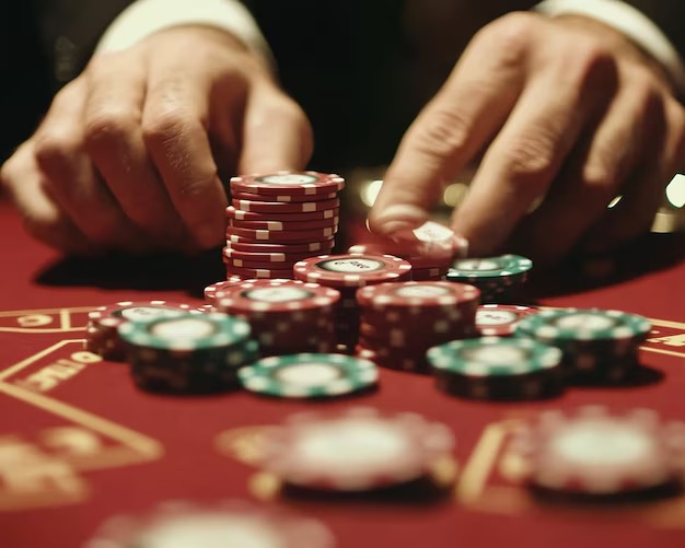 Account dashboard with verification and live casino menu